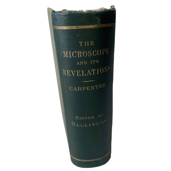 The Microscope And Its Revelations 7th Ed Carpenter Edited By Dallinger 1891 - Picture 1 of 10